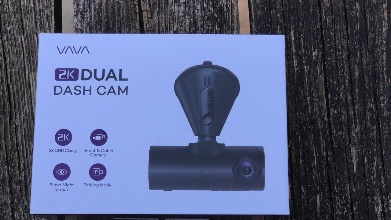 VAVA 2K Front and Rear Dual Dash Cam - Unboxing and Quick Review