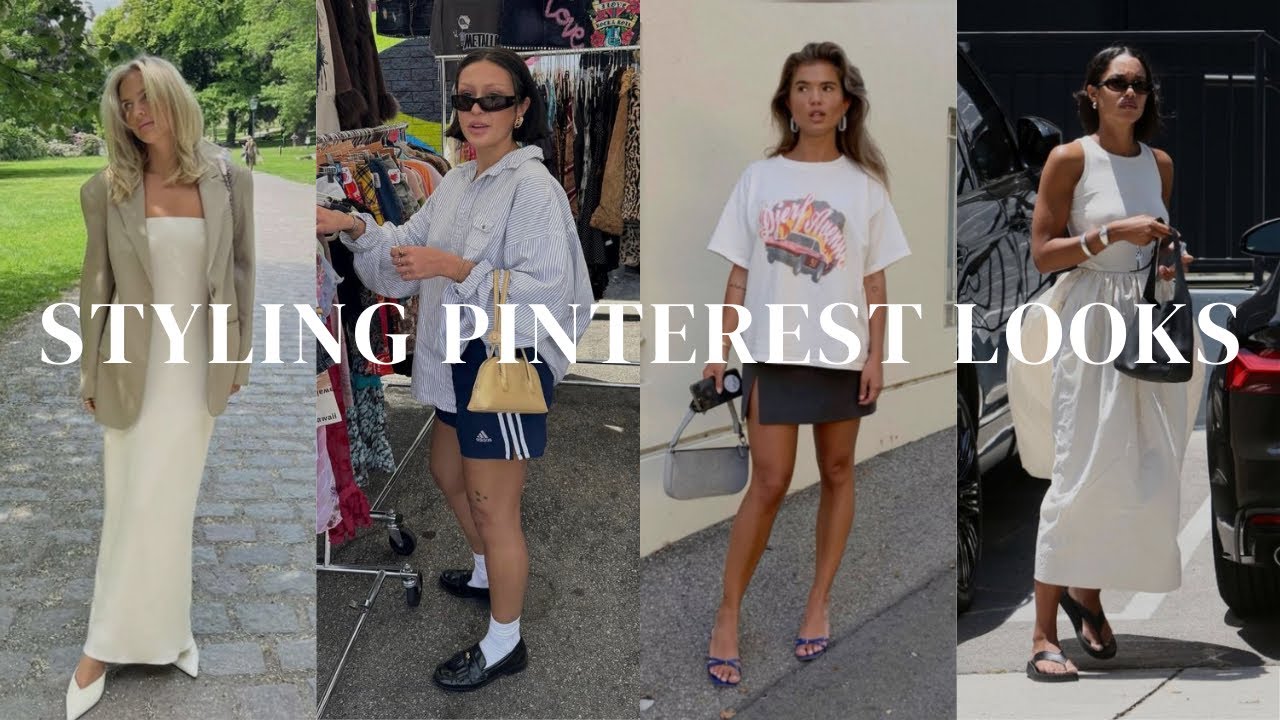 PINTEREST INSPIRED OUTFITS | Summer 2024 | Shop your closet