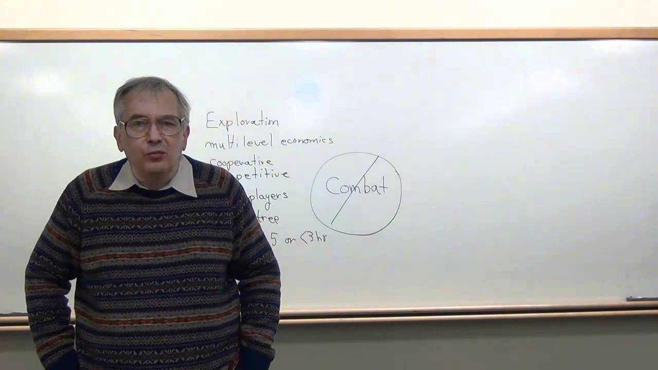 Classes in Game Design - Lecture 1