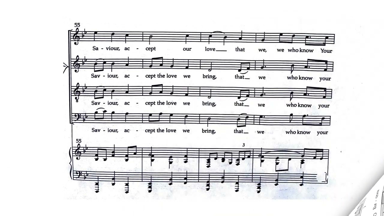 O God Beyond All Praising (Bass)
