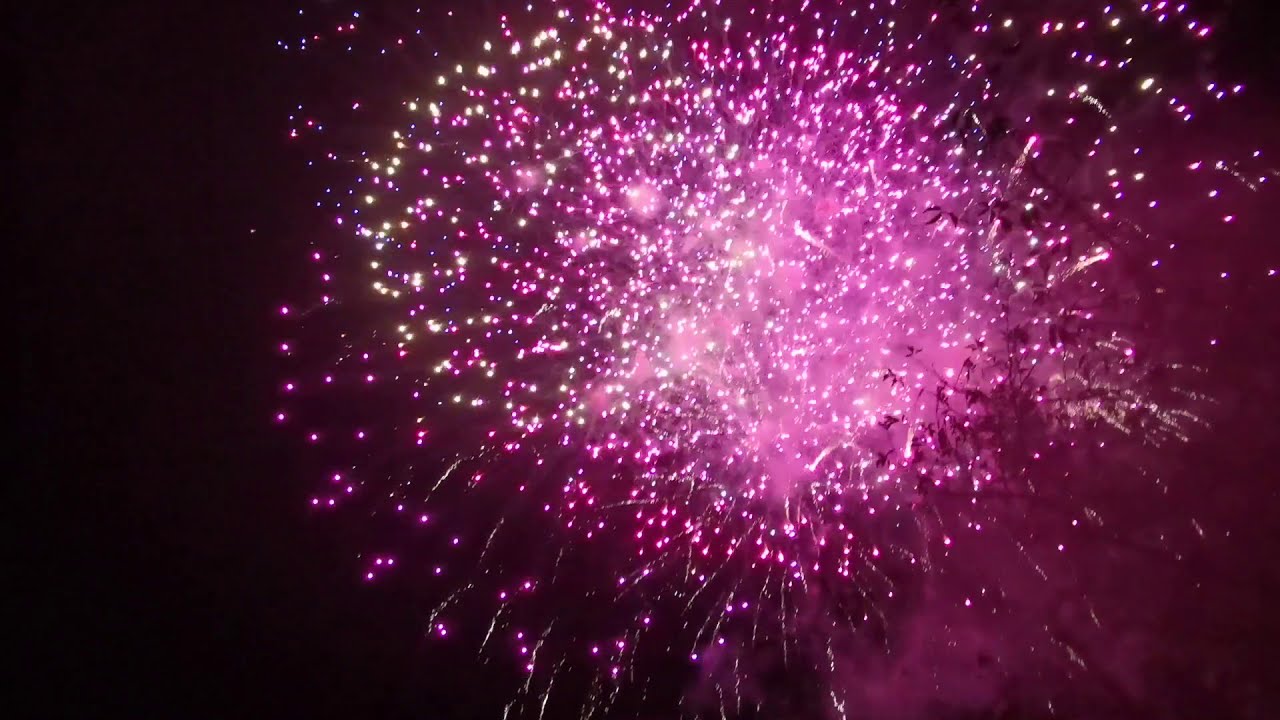 FEU D'ARTIFICE MARIAGE PRIEURE DE VERNELLE