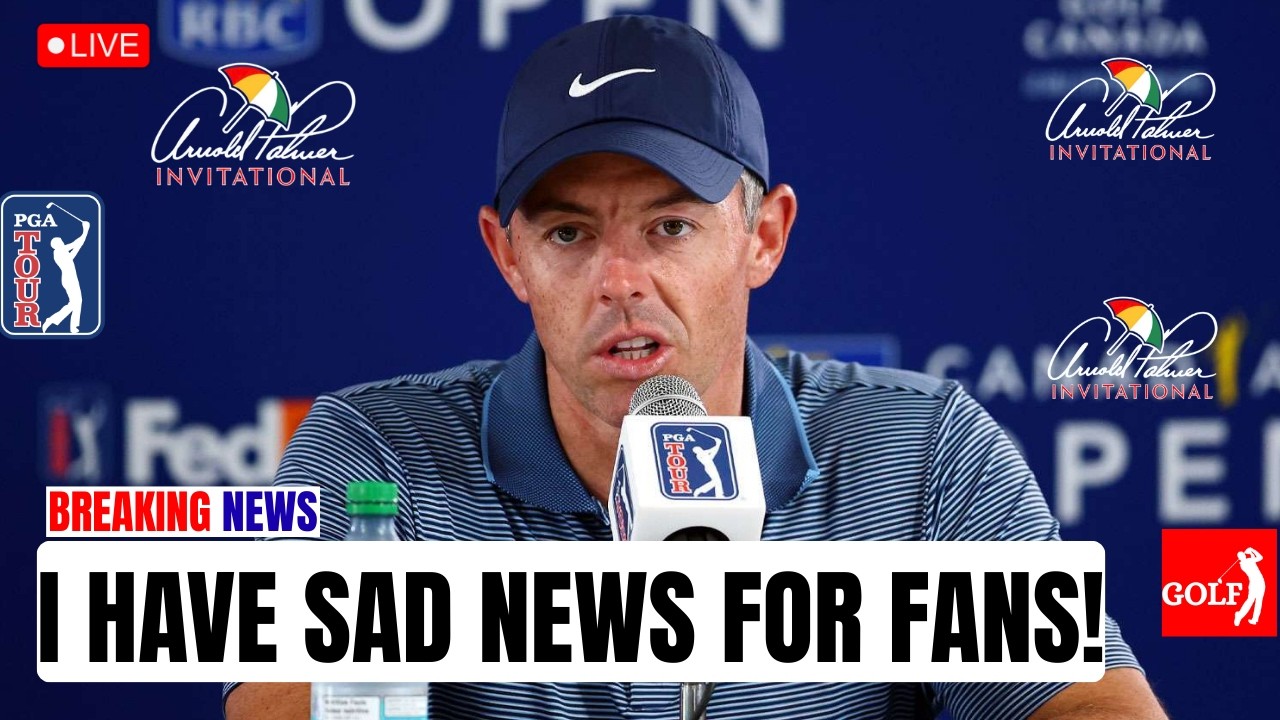 UNBELIEVABLE! SAD NEWS ABOUT RORY McILROY! FANS WEREN&rsquo;T EXPECTING THIS SHOCKING DECISION!