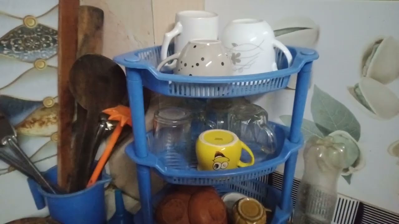 রান্নাঘর নতুন করে কিভাবে গোছালাম 
