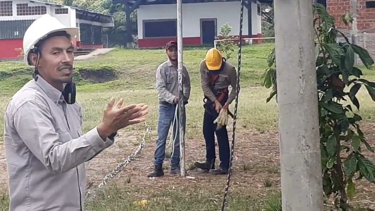 ✅Montemos TRANSFORMADORES de Distribución Eléctrica con APAREJO #electricista#electrico#electricidad