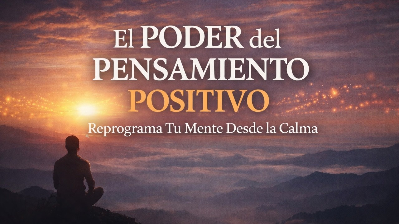 El Poder del Pensamiento Positivo | Reprograma Tu Mente Desde la Calma