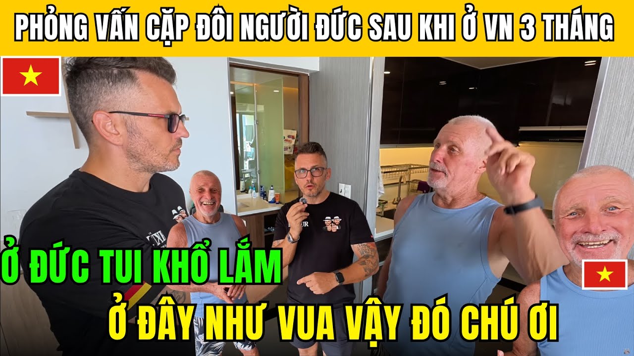 Phản Ứng Của Cặp Đôi Người Đức Khi Thấy Chi Phí Sống Ở Việt Nam: 800 USD/Tháng Mà Ở Được Thế Này