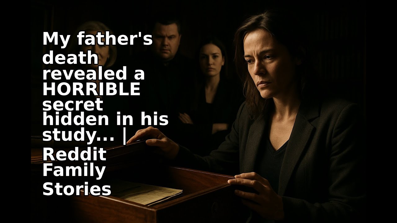 My father's death revealed a HORRIBLE secret hidden in his study... | Reddit Family Stories...