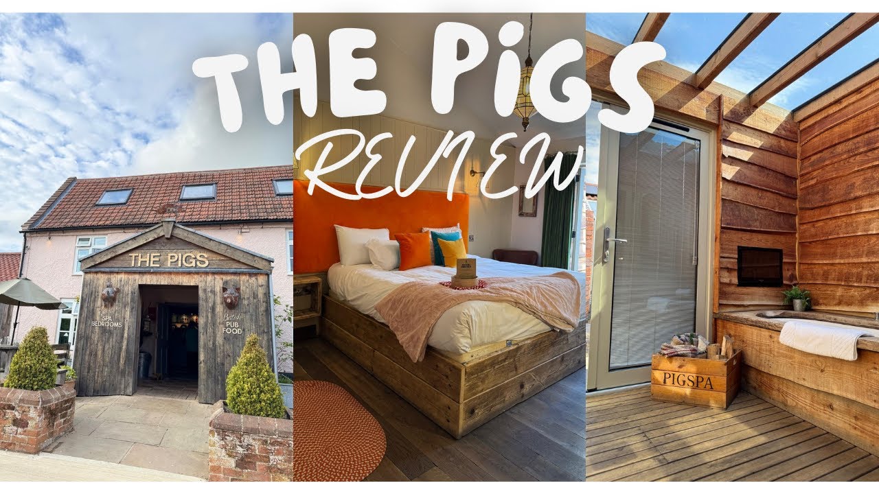 The Pigs , Edgefield Review. We Spend Our Easter In Norfolk's Best Hotel ??