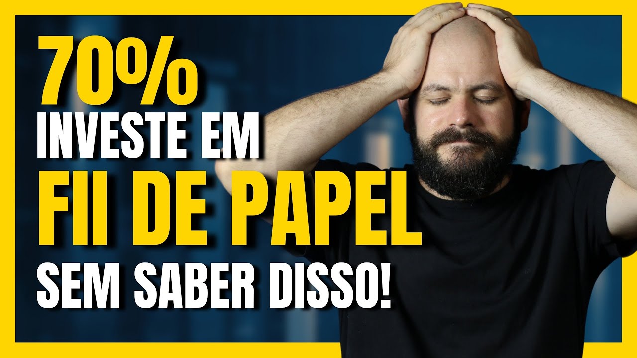 FII DE PAPEL DEVOLVE A INFLA&Ccedil;&Atilde;O. N&Atilde;O INVISTA ANTES DE VER ESSE V&Iacute;DEO (FII de papel x FII de tijolo)