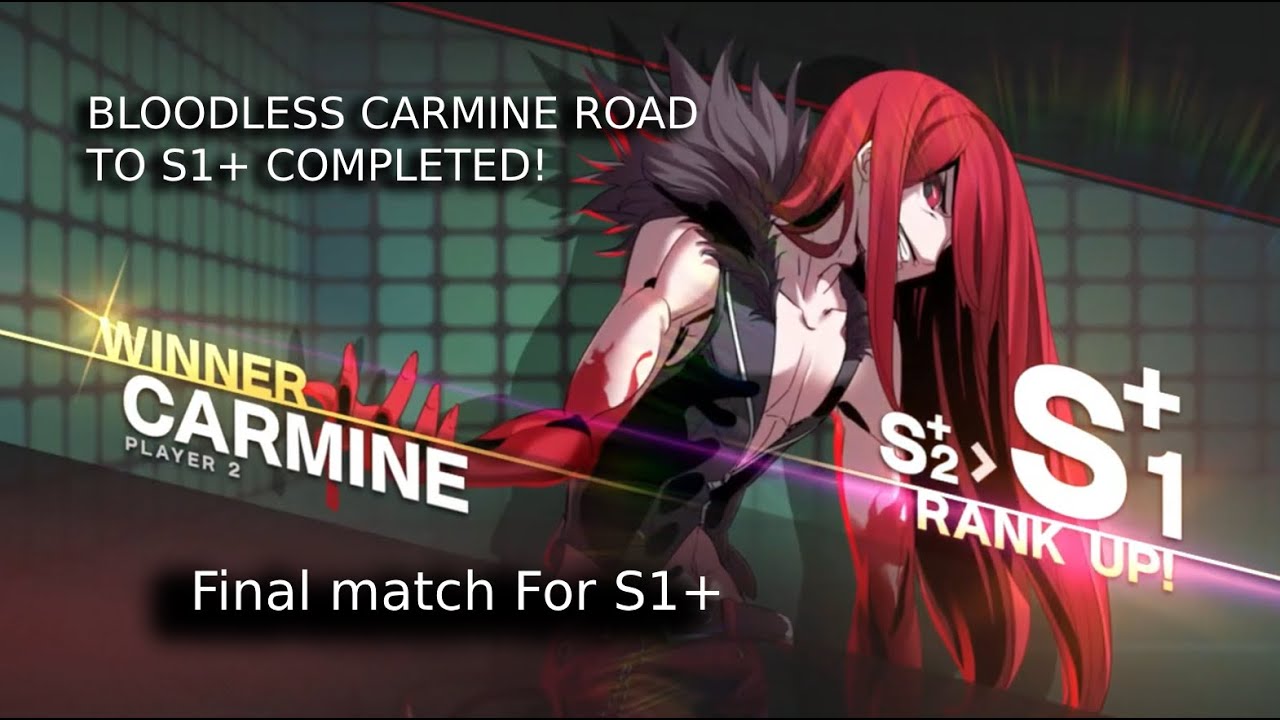 [UNI2] HelmetGuy finally hits S1+ Bloodless Carmine.