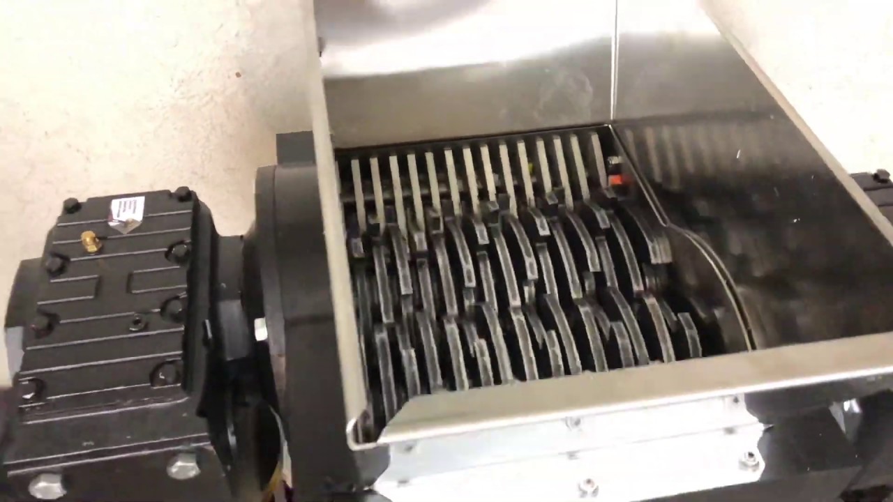 Shredding a pair of Nike shoes