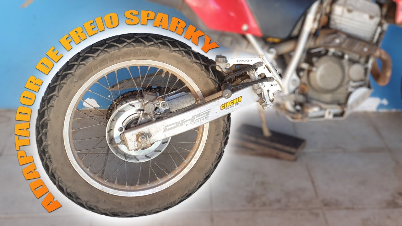 Instalando adaptador de freio SPARKY e melhorando o freio no geral