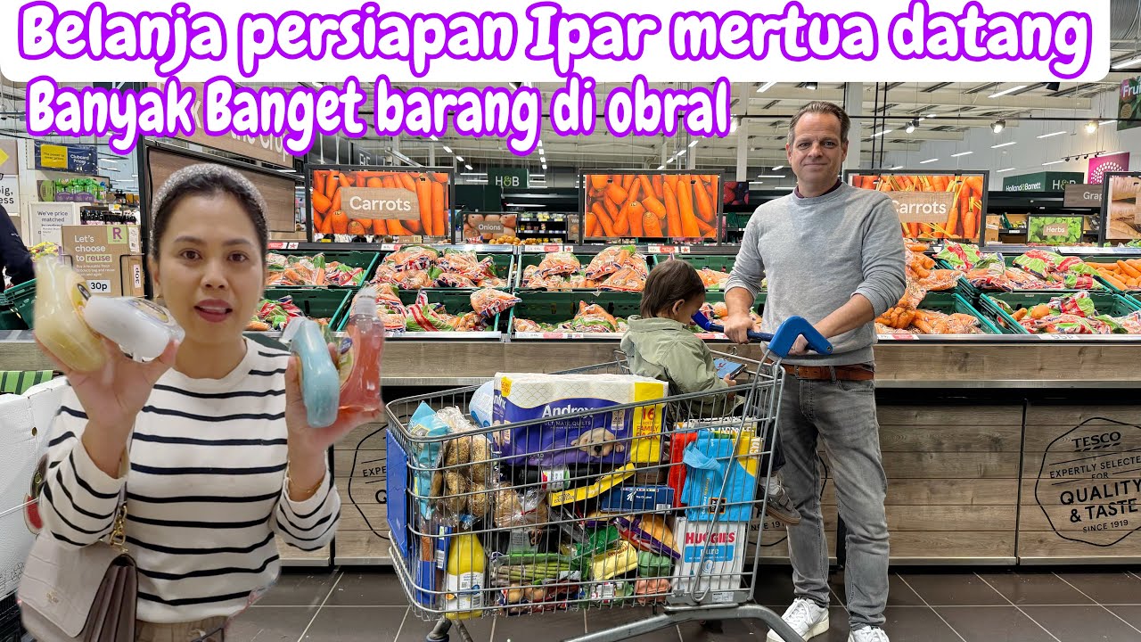 BELANJA PERSIAPAN IPAR & MERTUA DATANG || BANYAK BANGET BARANG DI OBRAL 