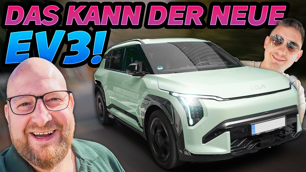 MARCO stellt vor & DANIEL testet! - KIA EV3 - Besuch von KIA!