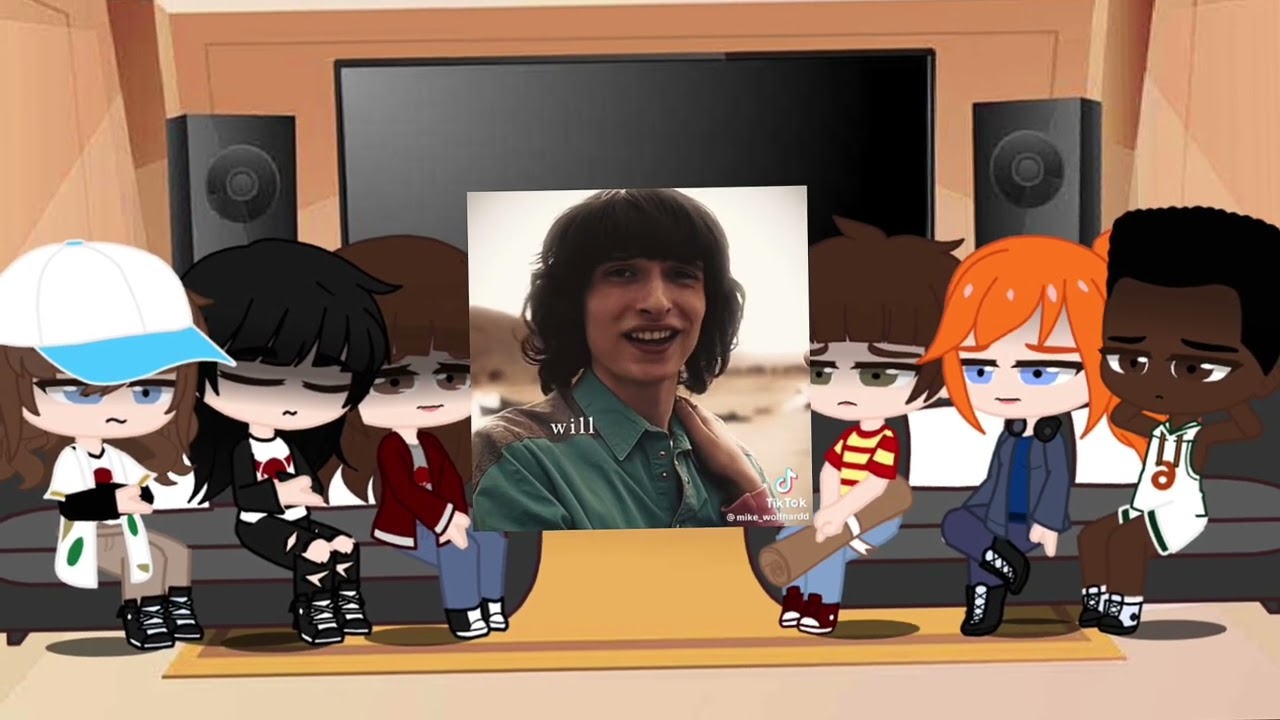 Stranger Things React to Mike Wheeler (Byler and angst)