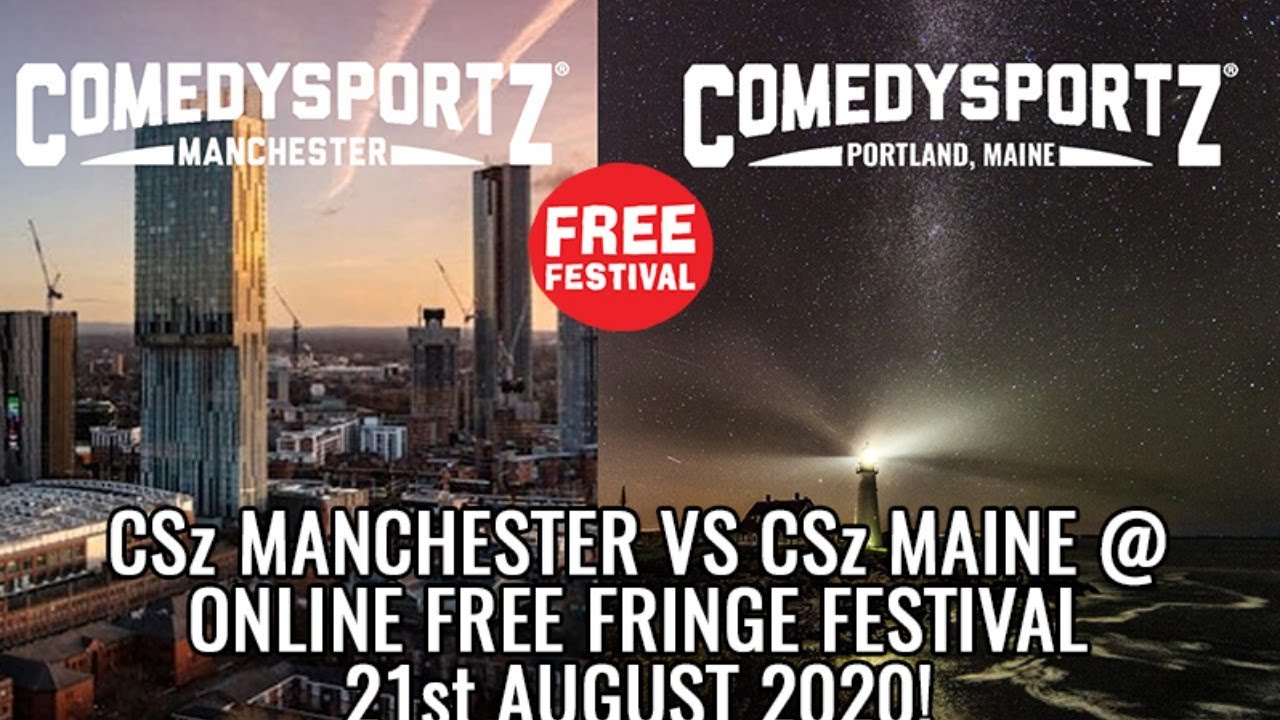 ComedySportz @ Free Fringe Fest 21st August 2020!