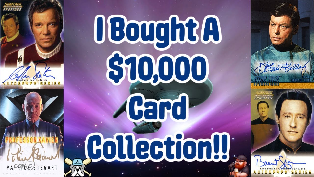 I Bought A $10,000 Star Trek And Non-Sports Card Collection!