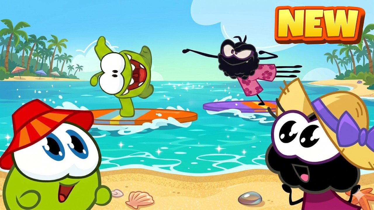 MEGA Summer Challenge! 🦀 Om Nom vs. Spider ☀️ New Nomville Episode 2026 🟢