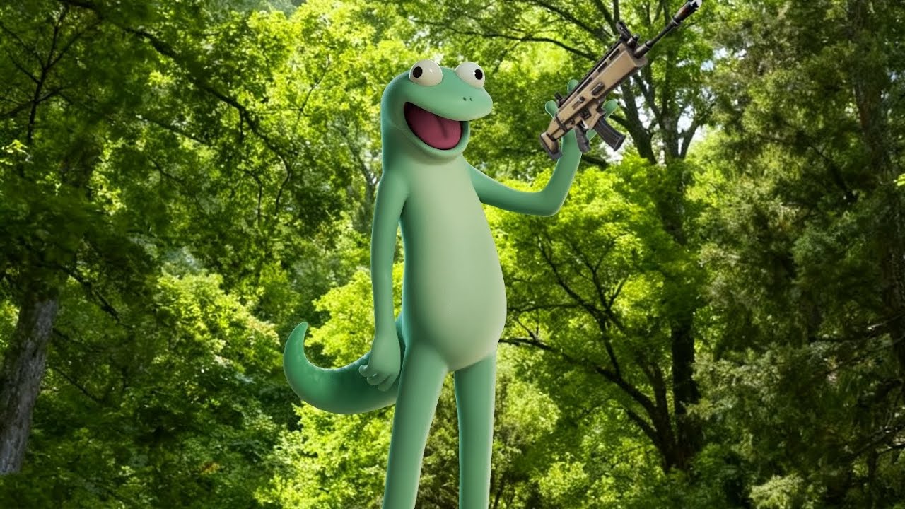 Here's is fortnite new update but with a twist the 🦎 challenge 