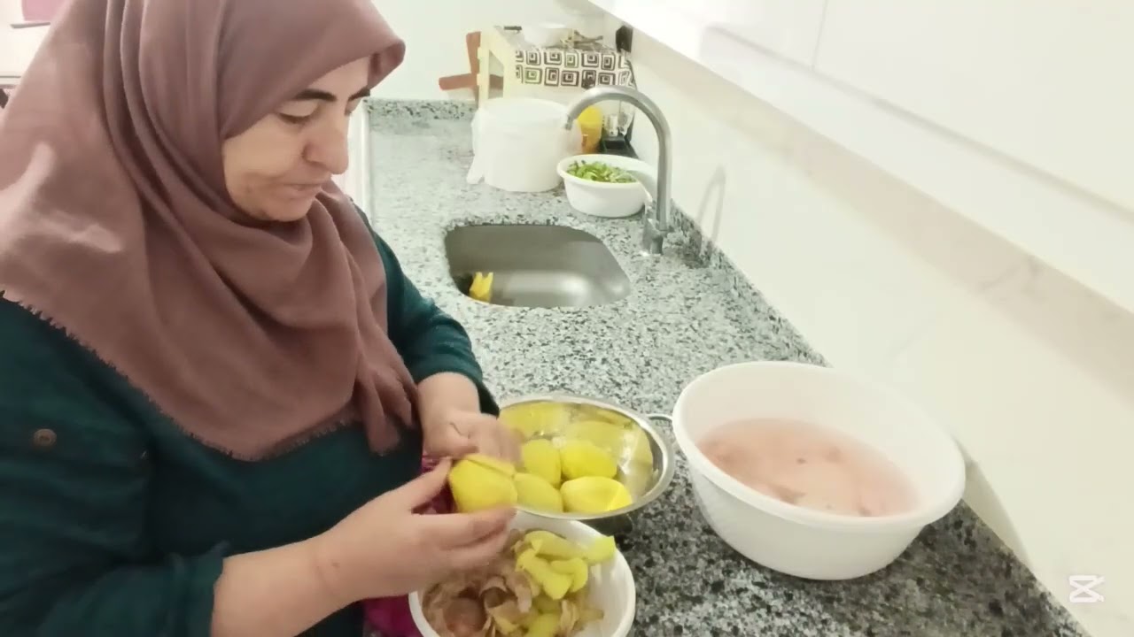 Benim gelin geldiğim evi çektim arkadaşlar akşam yemeğinde ne yemek yaptım###keşfet 