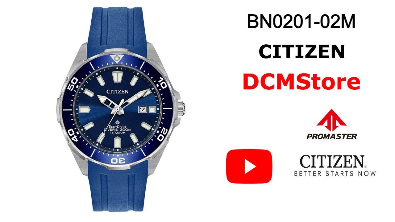 BN0201-02M Citizen Promaster Super-titanium