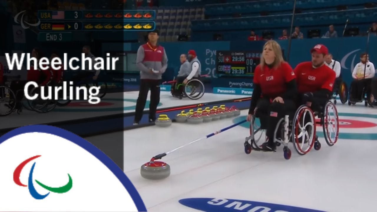 USA v Germany | Round Robin | Wheelchair curling | PyeongChang2018 Paralympic Winter Games
