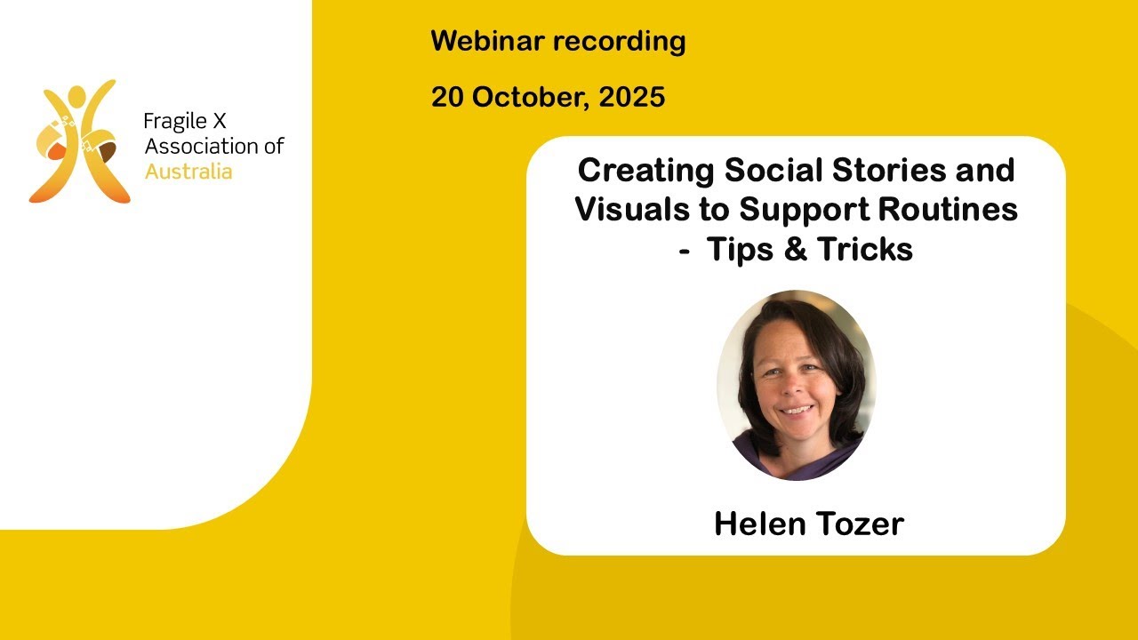 Creating Social Stories & Visual Schedules  | Webinar with Helen Tozer, 20 October 2025