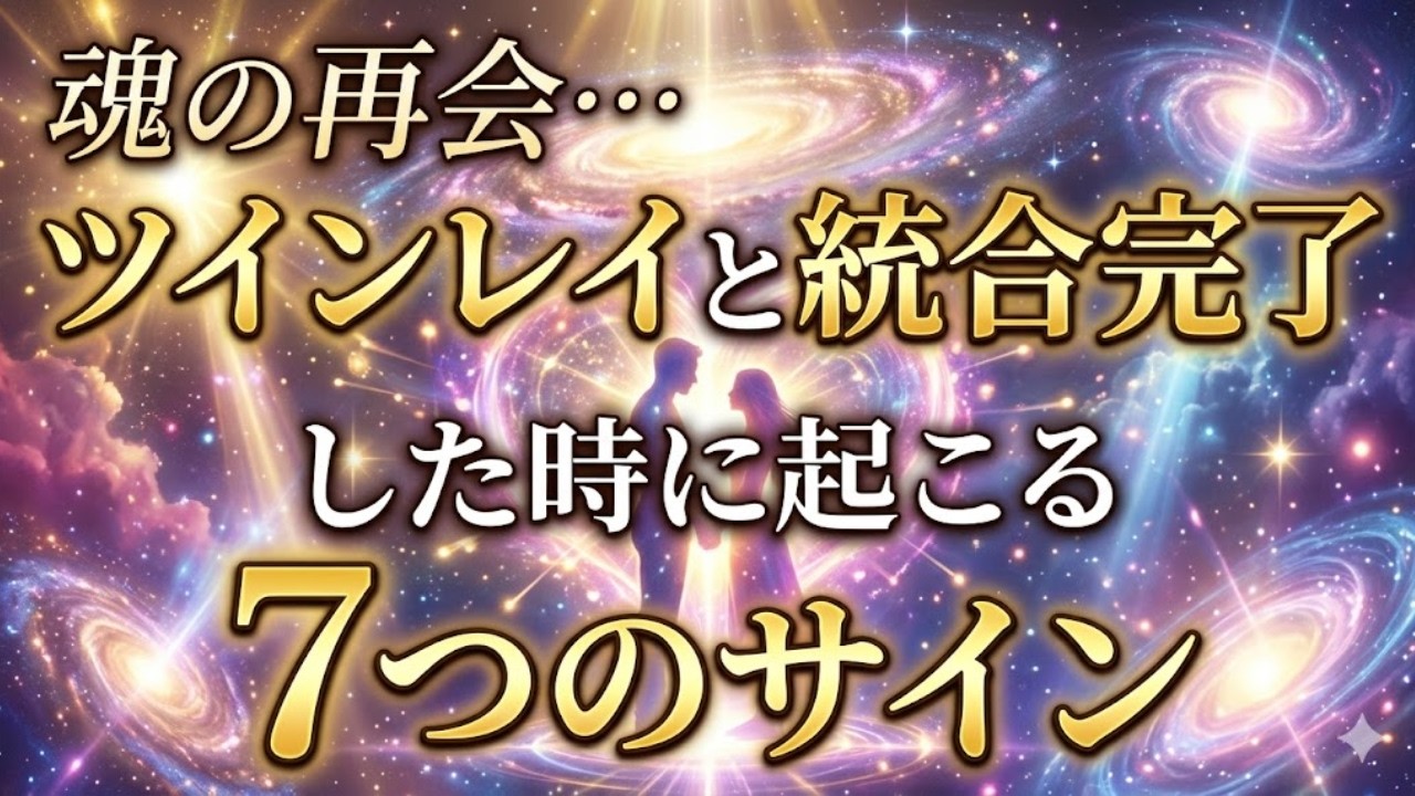 【ついに来た】ツインレイ統合完了…ずっと待っていたあなたへ届く7つのサイン