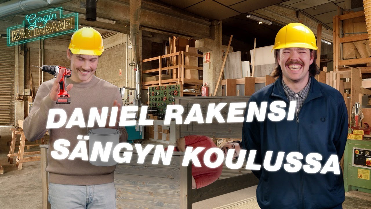 Suomen isoin koulussa tehty puuty&ouml;?🛠️😮 | Daniel Ahola & Arppa