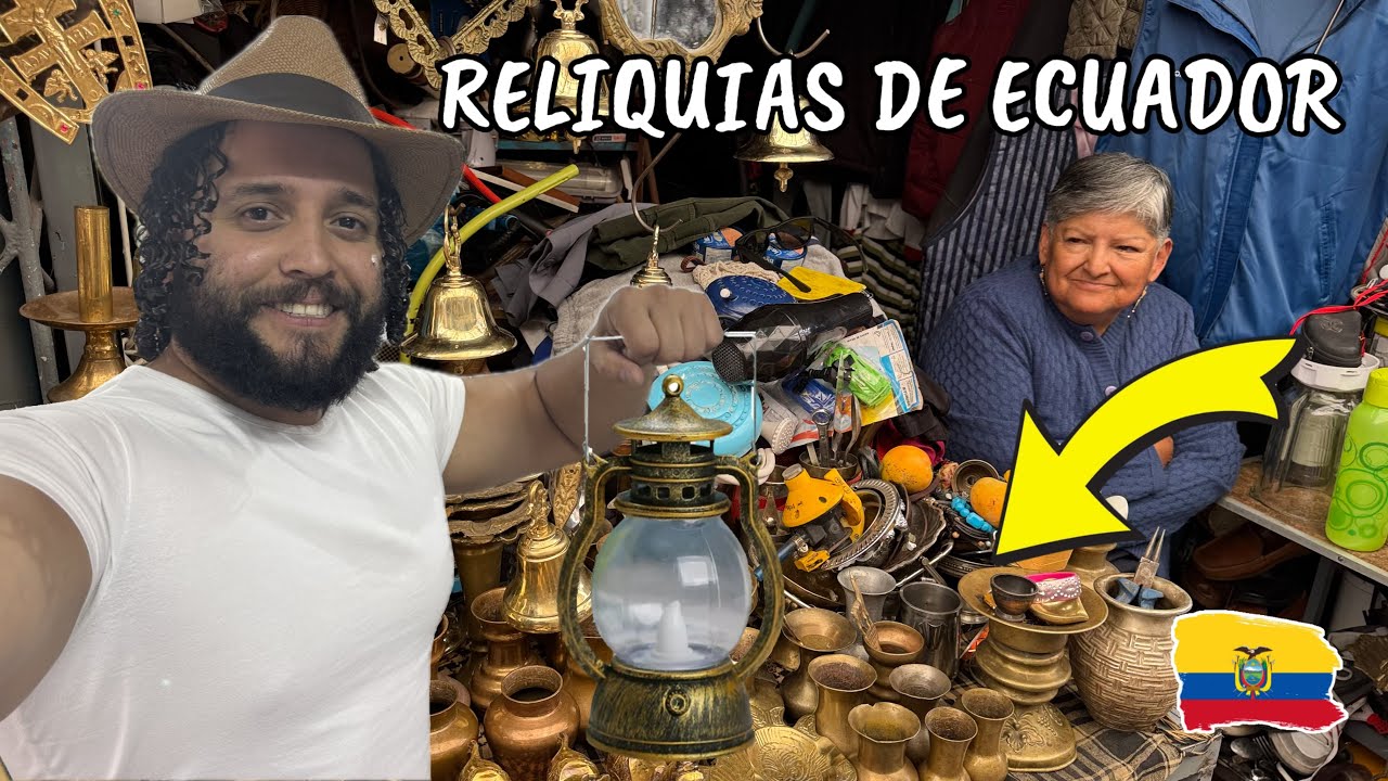 PLAZA ARENAS • EL MERCADO DE PULGAS MÁS ANTIGUO DE ECUADOR🇪🇨/ ¿Será Barato?