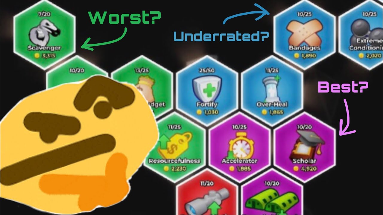 RANKING ALL SKILLS IN THE SKILL TREE! | Tower Defense Simulator