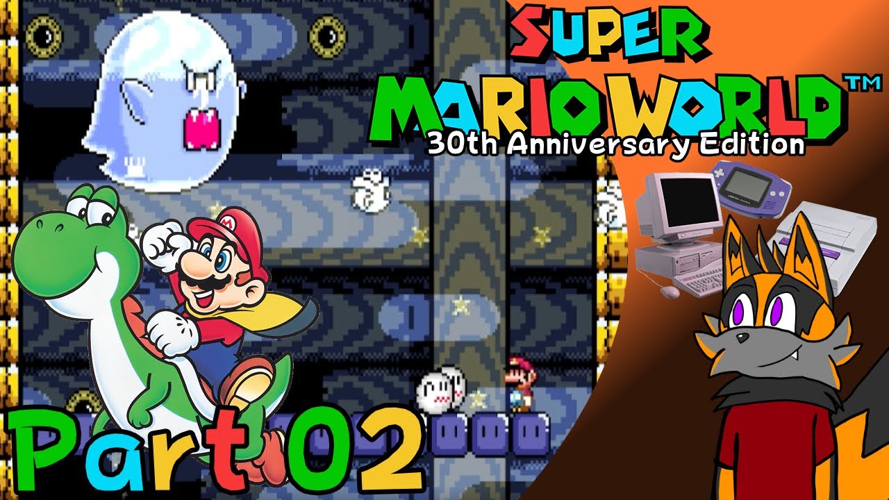 Super Mario World - 30th Anniversary Edition Hack - HARD MODE (Part 2) | FernoFireFox Stream VOD