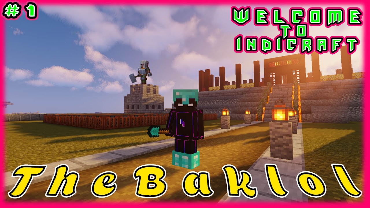 (HINDI) MINECRAFT INDIA LIVE | INDIAN MINECRAFTER | Server For Both Java & BedRock | TheBakLoL