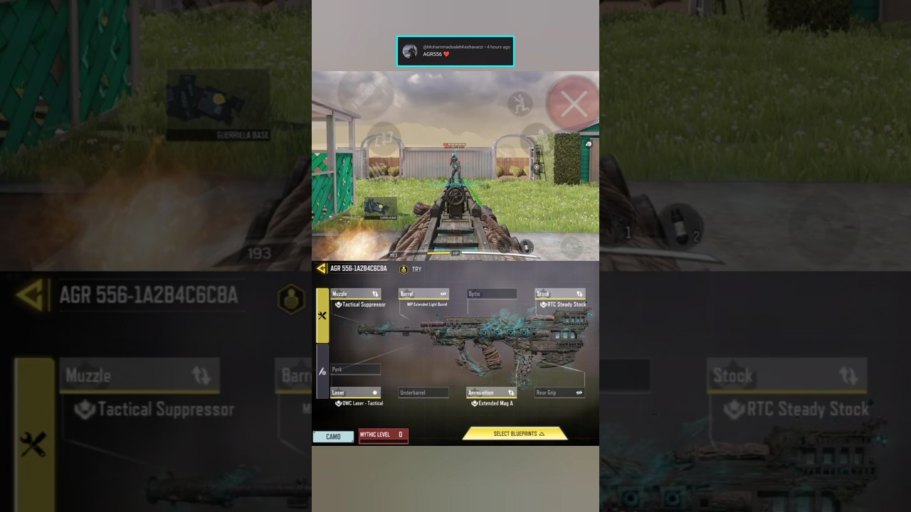 Best AGR 556 Build (AGR 556-1A2B4C6C8A) - Season 2 COD Mobile 2026