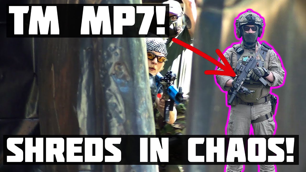 GBB MP7 SMACKS in Chaotic Woodland Gameplay!