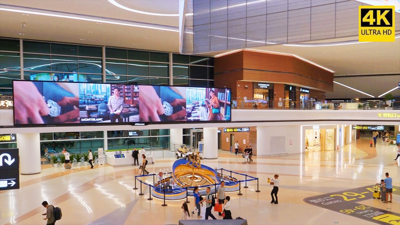 China's second largest Airport with open-air Gardens - Chengdu Tianfu International Airport
