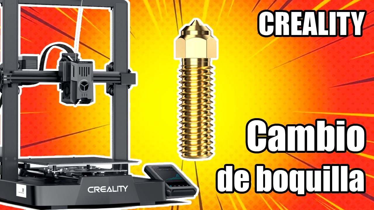 Cómo Cambiar la Boquilla en Creality Ender 3 V3 KE | Guía Fácil y Rápida