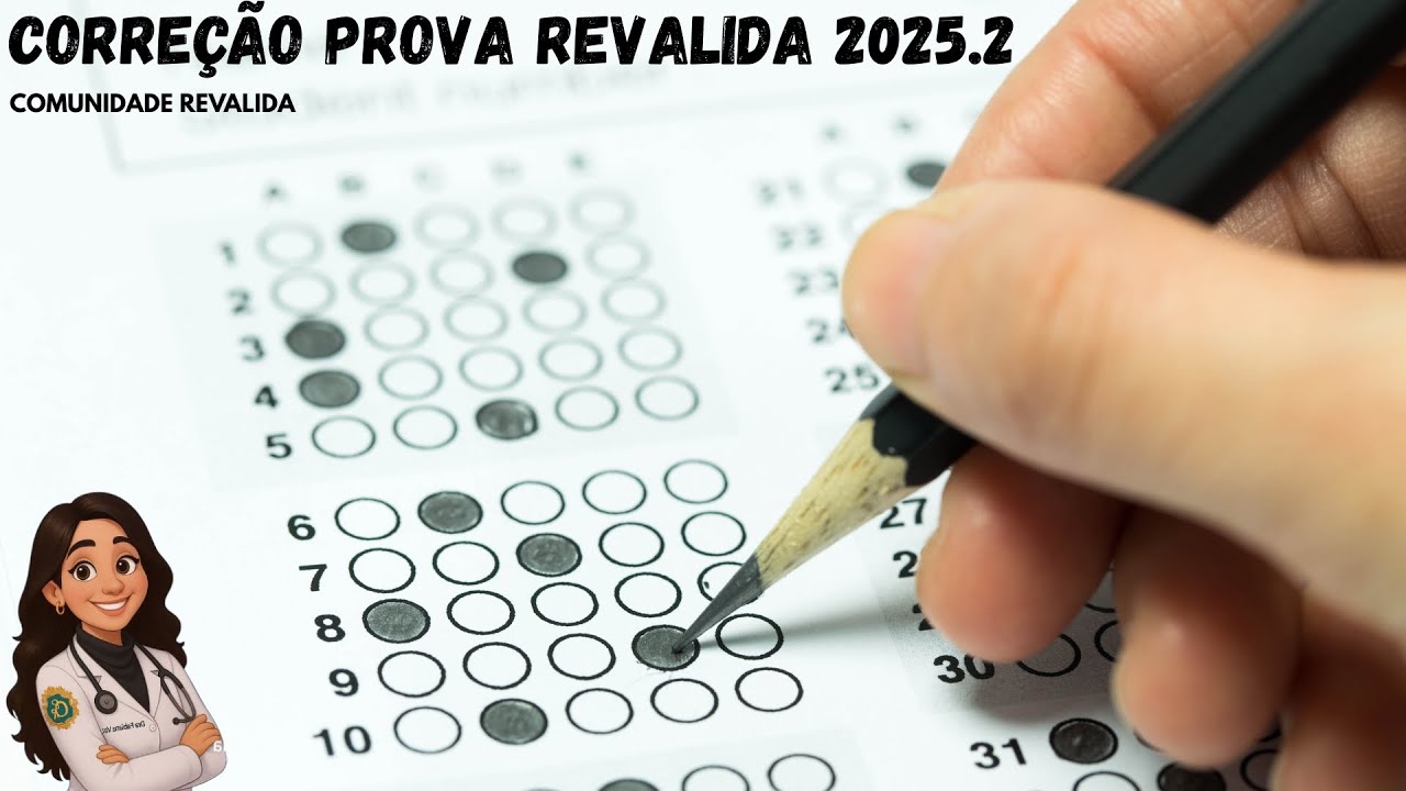Comunidade Revalida -  Correção Prova 2025.2  -  Dra. Fabiana Vaz  Questões  21  -  40