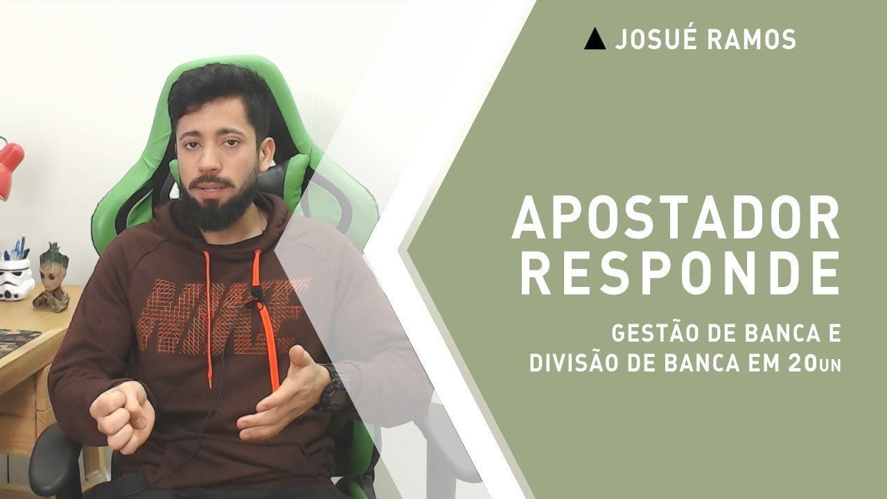 Gest&atilde;o de Banca e Divis&atilde;o de Banca em 20 unidades | Apostador Responde