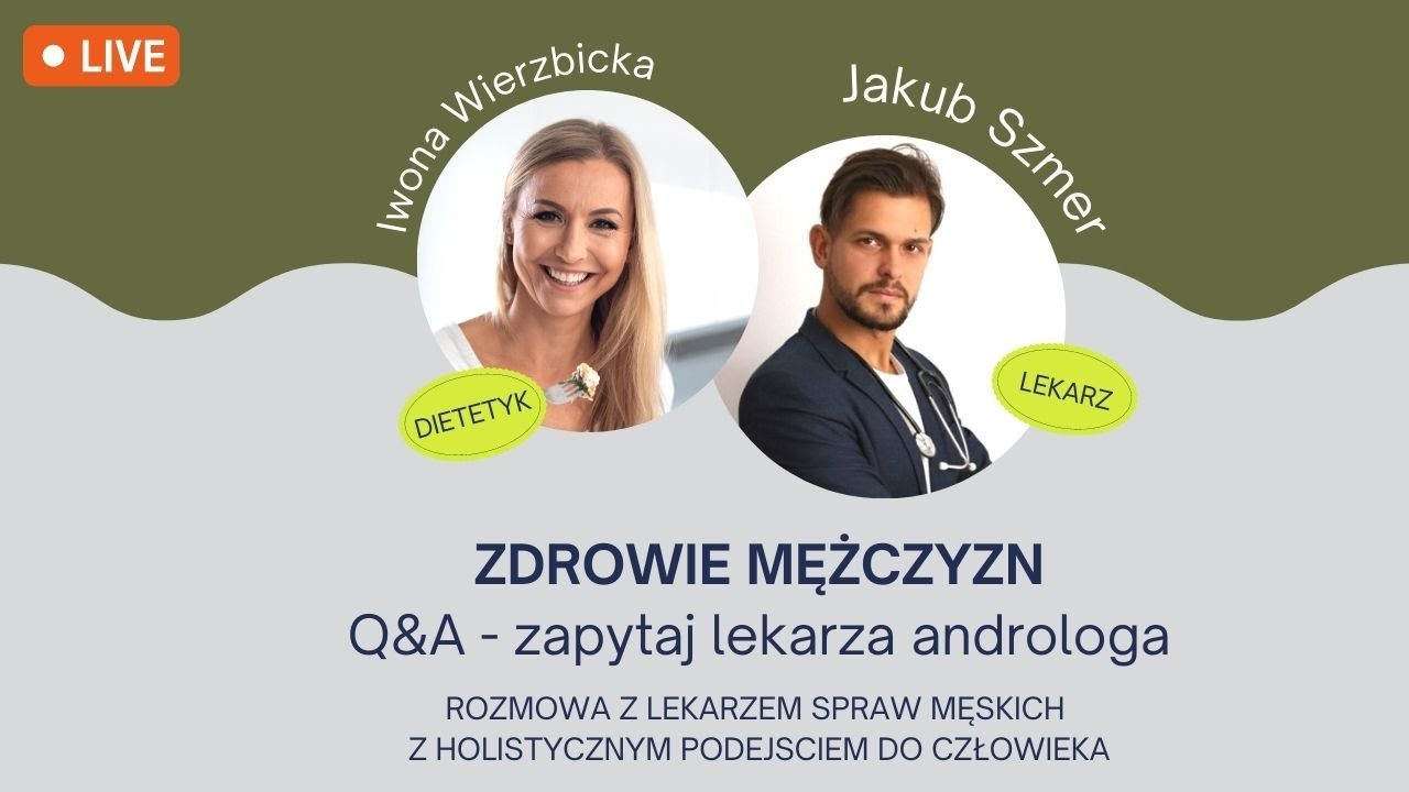 Męskie Zdrowie Q&A - cz. 4/4 | Iwona Wierzbicka LIVE