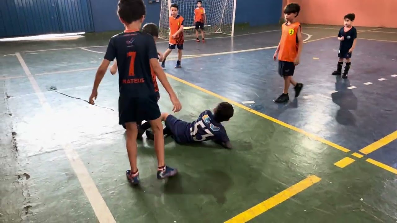 Jogo de futebol Parte 1 ⚽️💥 #futsal 