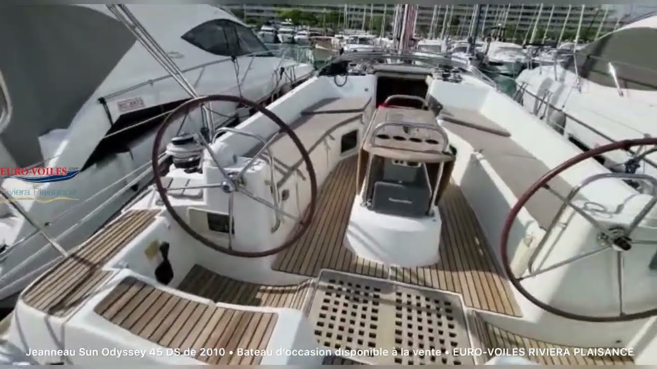 Jeanneau Sun Odyssey 45 DS - Occasion disponible à la vente Euro-voiles Riviera Plaisance