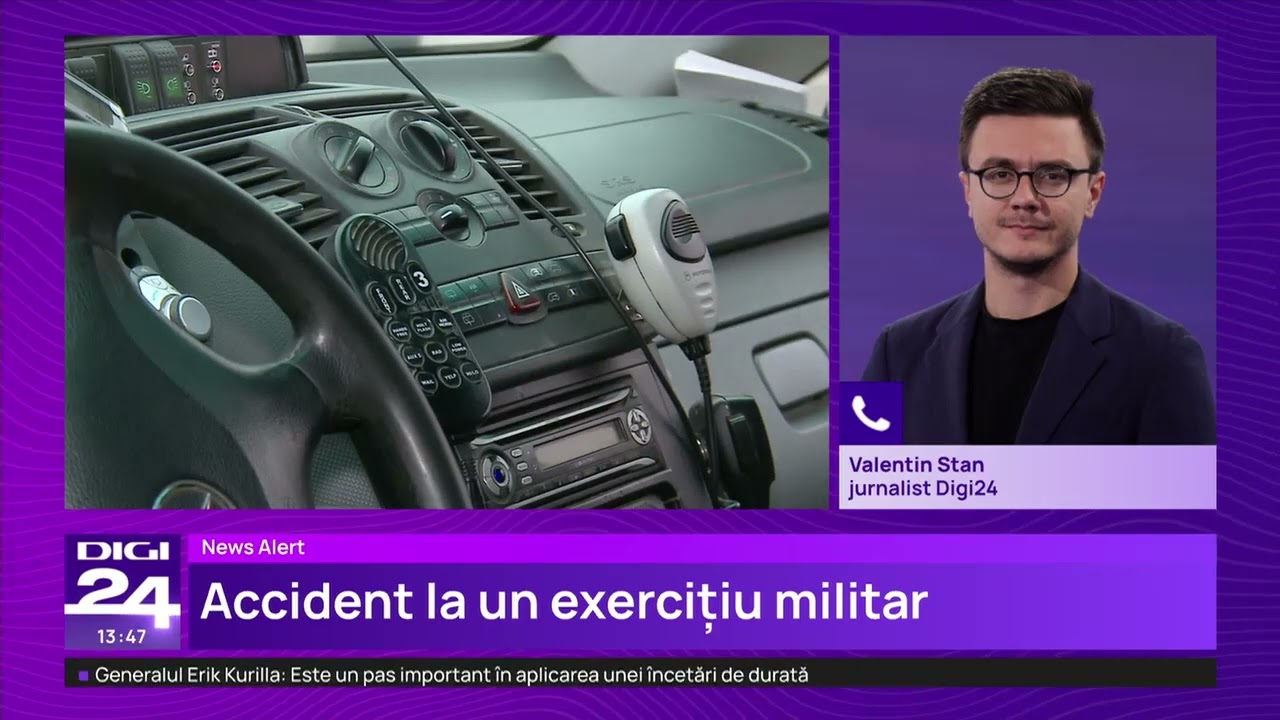 Explozie la Poligonul Militar Goranu în timpul unui exercițiu: un ofițer și patru elevi răniți