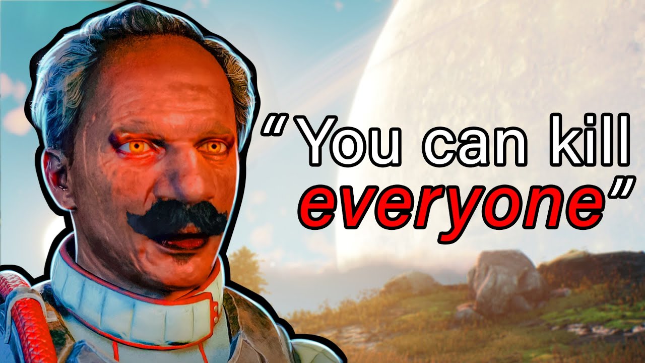 You can kill any NPC in Outer Worlds so I tried killing ALL of them