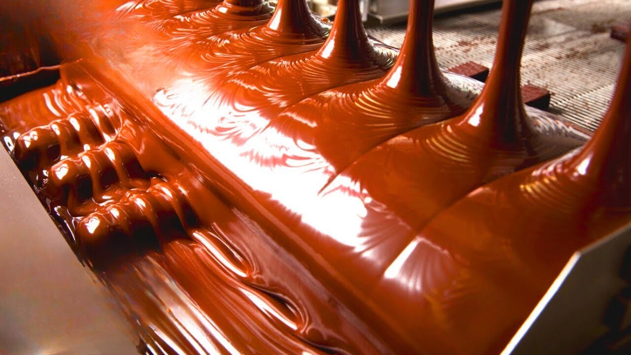 Как производятся батончики Snickers — секретный производственный процесс