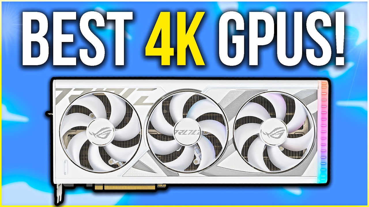 BEST GPUs for Gaming at 4K in 2025!