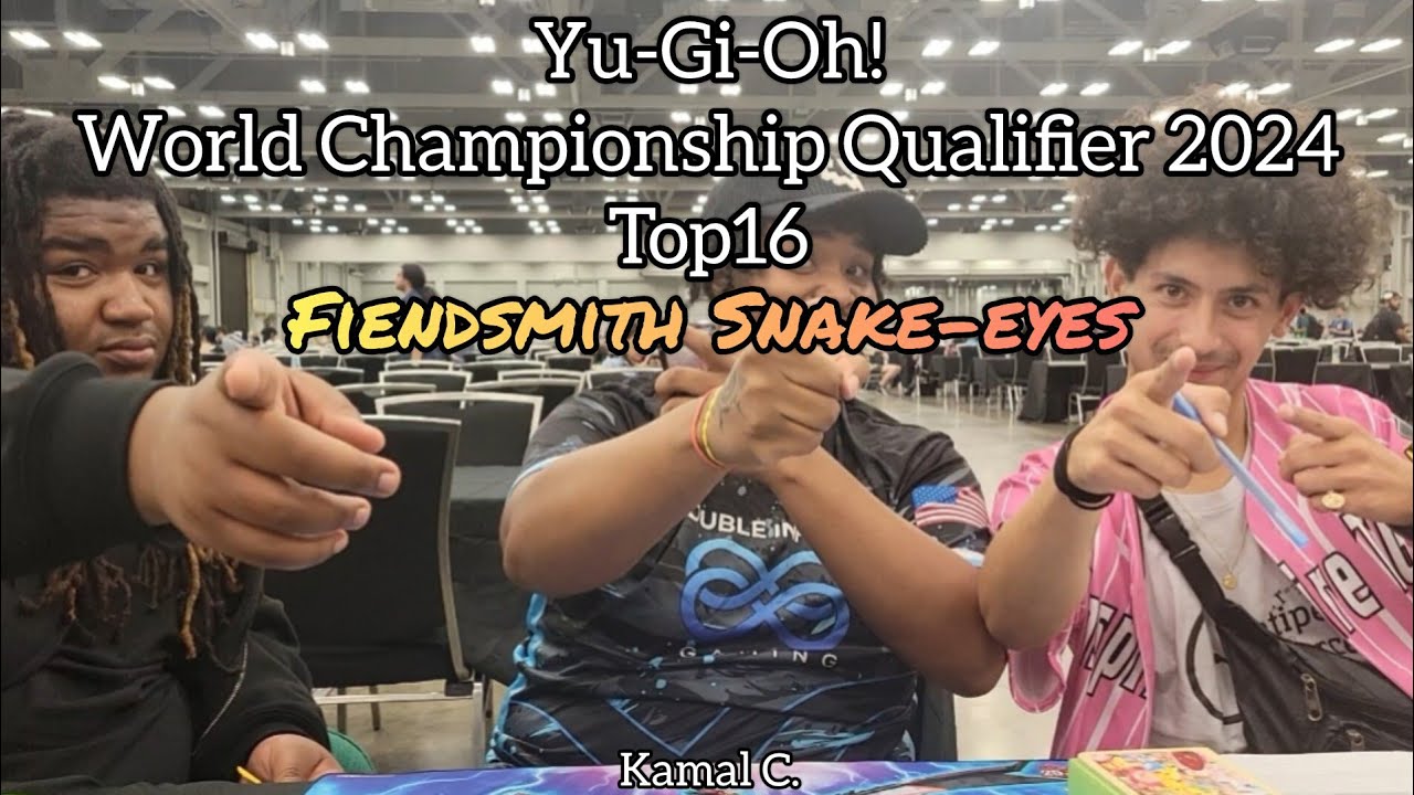 Yu-Gi-Oh! World Championship Qualifier 2024 - Fiendsmith Snake-eyes Top16 - Ft. Kamal C.