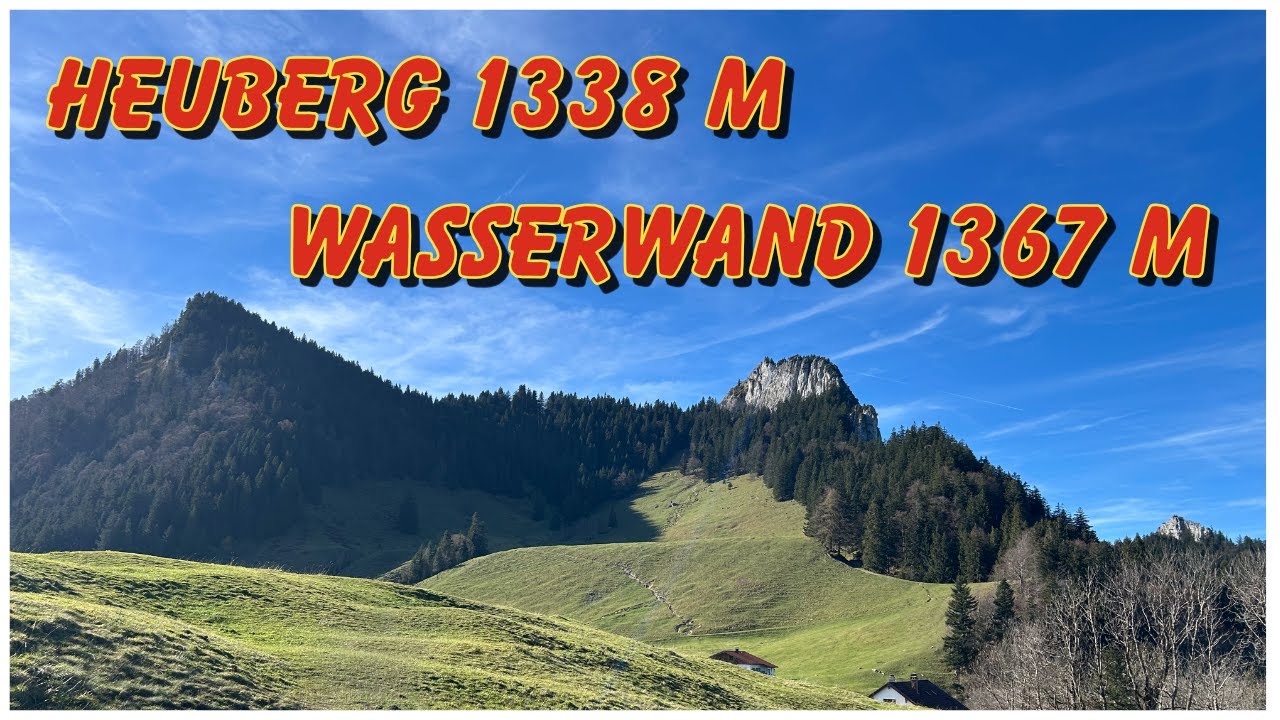 Heuberg I Wasserwand I Chiemgauer Alpen