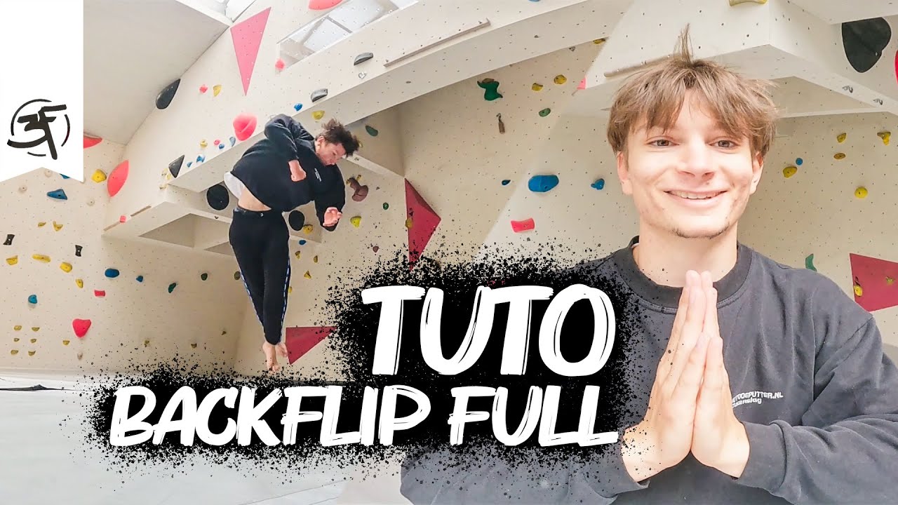 TUTO - BACKFLIP FULL 🌪️ (Salto arrière vrillé)