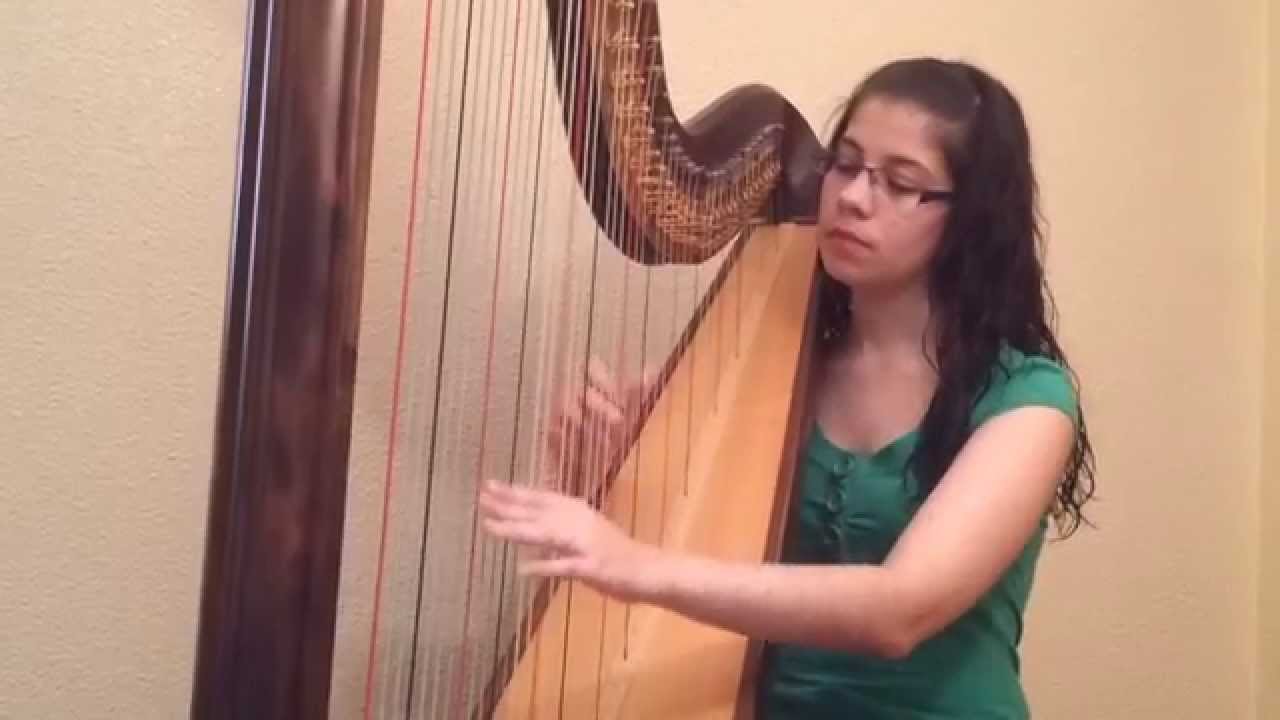 [Harp Cover] Across the Stars (Star Wars OST) - John Williams
